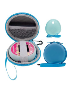 Funda Dura Xcivi y Silicona para Tamagotchi Pix Azul