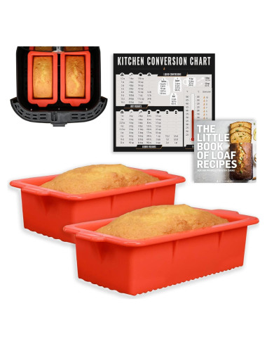 Juego de Moldes de Silicona para Pan Infraovens 20.3 cm