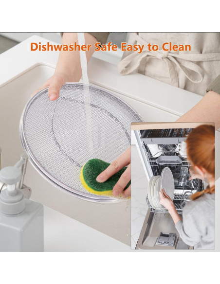 Protector Salpicaduras Acero Inoxidable Ninja Foodi FG551 2 Pcs