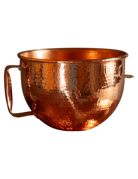 Tazón de Mezcla de Cobre Puro Sertodo 6 Cuartos 5.68L