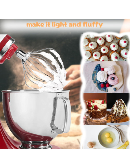Batidor de Alambre KitchenAid K45WW Acero Inoxidable 4.5/5 QT