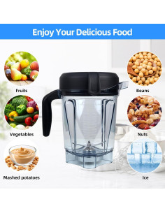 Jarra de Licuadora Vitamix 64oz Perfil Bajo Compatible 2