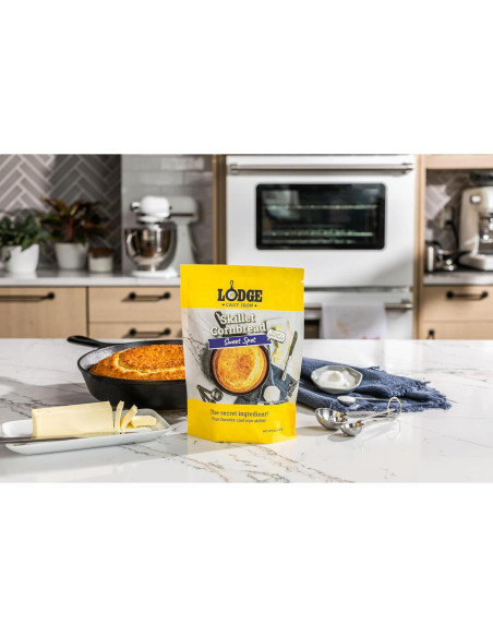 Mezcla para Pan de Maíz Lodge - Punto Dulce, 8 Paquetes