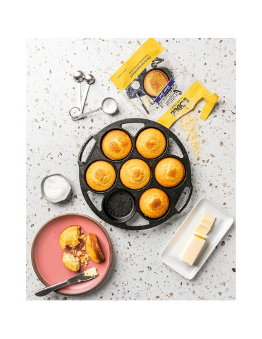 Mezcla para Pan de Maíz Lodge - Punto Dulce, 8 Paquetes