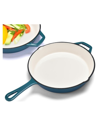 Sartén de Hierro Fundido Bruntmor 25.4 cm Antiadherente Verde