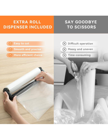 Paquete Familiar de Bolsas de Sellado al Vacío Wevac 50-70 Pcs