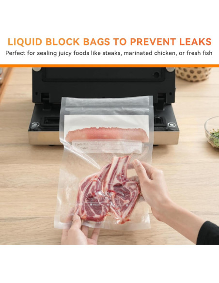 Paquete Familiar de Bolsas de Sellado al Vacío Wevac 50-70 Pcs