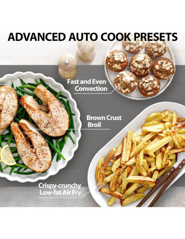 Horno Microondas TOSHIBA 8 en 1 Convección 1000W 31.5cm