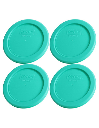 Pack de 4 Tapas de Reemplazo Pyrex 7202-PC 1 Taza Verde