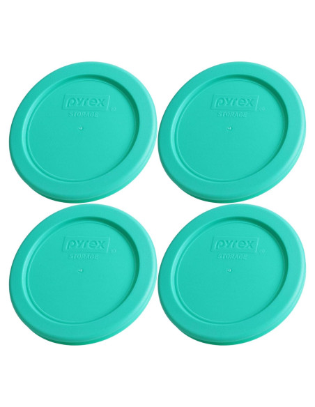 Pack de 4 Tapas de Reemplazo Pyrex 7202-PC 1 Taza Verde