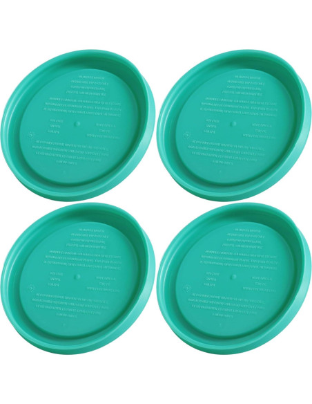 Pack de 4 Tapas de Reemplazo Pyrex 7202-PC 1 Taza Verde