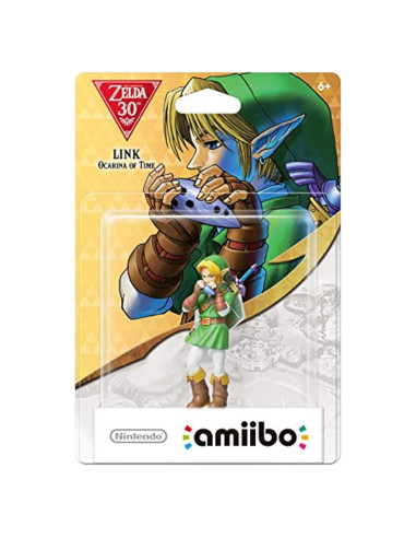 Amiibo Nintendo Link Ocarina of Time 5.13x3.58x7.49cm