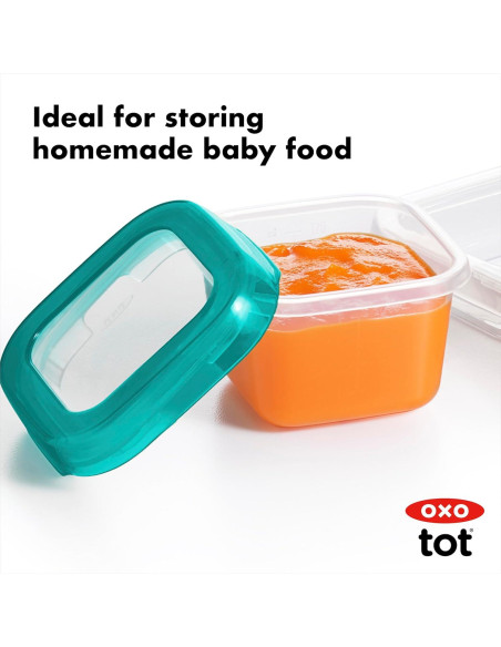 Contenedores de Almacenamiento OXO Tot Baby Blocks 113.4 ml