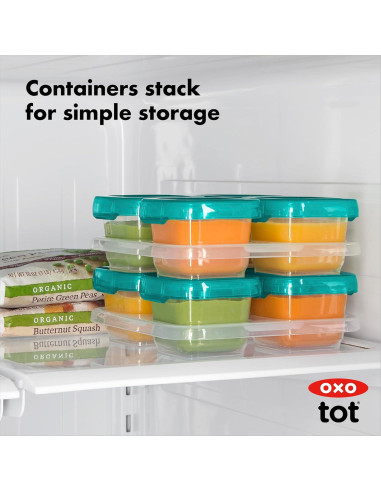 Contenedores de Almacenamiento OXO Tot Baby Blocks 113.4 ml