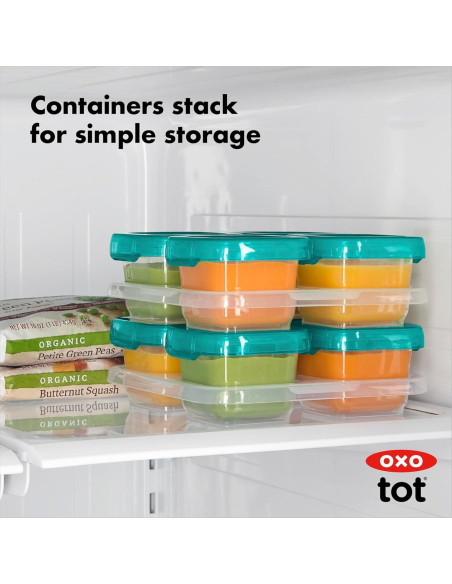 Contenedores de Almacenamiento OXO Tot Baby Blocks 113.4 ml