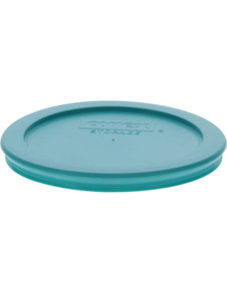 Tapas de Plástico Turquesa Pyrex 7201-PC 4 Tazas - Paquete de 4