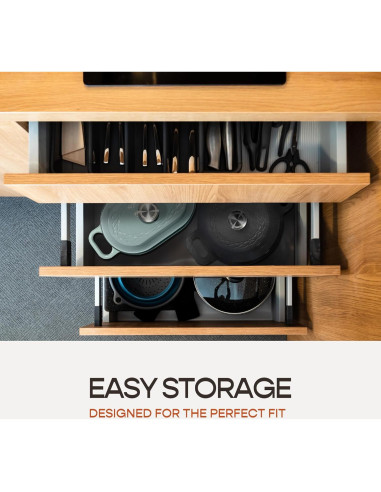 Horno Holandés Krustic 6 Qt Hierro Fundido Enameled Negro