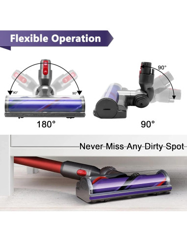 Cabezal de Limpieza Coodss para Aspiradora Dyson V7 V8 V10 V11