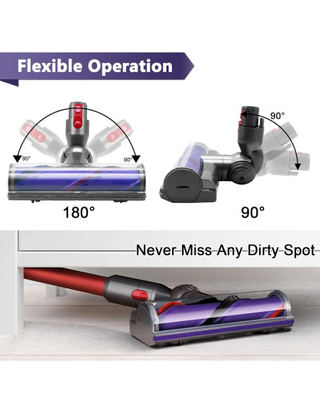 Cabezal de Limpieza Coodss para Aspiradora Dyson V7 V8 V10 V11