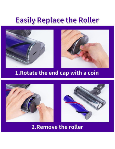 Cabezal de Aspiradora Motorhead AZYM para Dyson V7 V8 V10 V11 V15