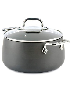 Olla de sopa All-Clad HA1 4 cuartos aluminio antiadherente