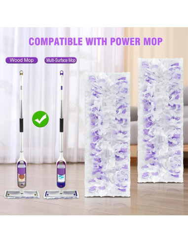 20 Almohadillas Desechables Swiffer Power Mop 0.61 kg