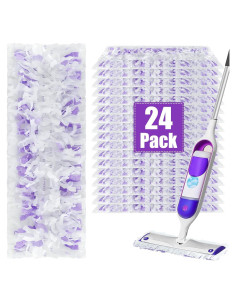 Recargas de Almohadillas para Power Mop Swiffer - 24 Unidades