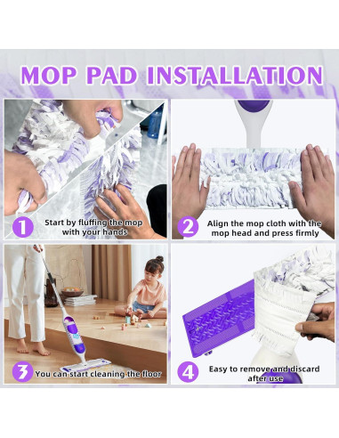 20 Almohadillas Desechables Swiffer Power Mop 0.61 kg