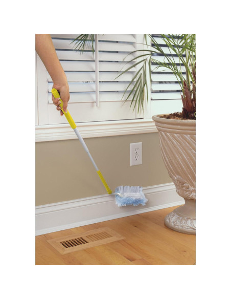 Kit de Limpieza Swiffer 360 Dusters con Mango Extensible - 4 Piezas