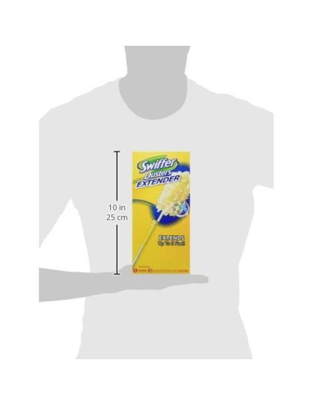 Kit de Limpieza Swiffer 360 Dusters con Mango Extensible - 4 Piezas