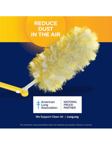 Kit de Limpieza Swiffer 360 Dusters con Mango Extensible - 4 Piezas