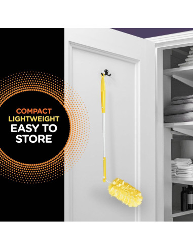 Kit de Limpieza Swiffer 360 Dusters con Mango Extensible - 4 Piezas