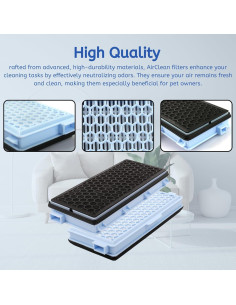 Filtro HEPA Nispira 2-en-1 para Aspiradora Miele C1 C2 C3 S4 S5 S6 2