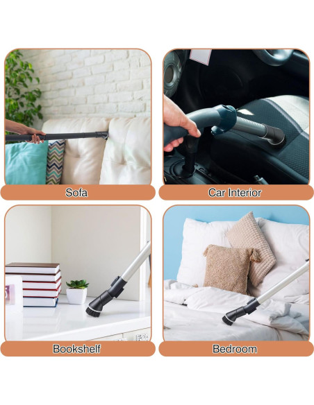 Cepillo de Polvo Feekoon 35mm Compatible con Miele SSP10 - 2 Piezas