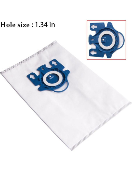 15 Bolsas de Aspiradora Miele GN + Filtros AirClean 3D
