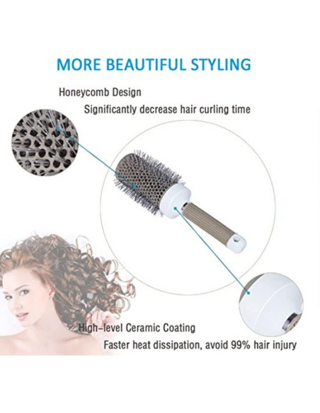 Cepillo de Pelo Cerámico Térmico Magik 5 cm - 1 Paquete Cepillo de Pelo Cerámico Térmico Magik 5 cm - 1 Paquete
