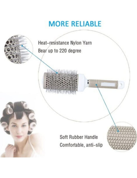 Cepillo de Pelo Cerámico Térmico Magik 5 cm - 1 Paquete Cepillo de Pelo Cerámico Térmico Magik 5 cm - 1 Paquete