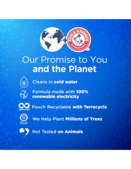 Detergente Líquido Arm & Hammer Plus OxiClean 5-en-1 4 Paquetes