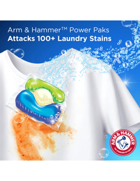 Detergente Líquido Arm & Hammer Plus OxiClean 5-en-1 4 Paquetes