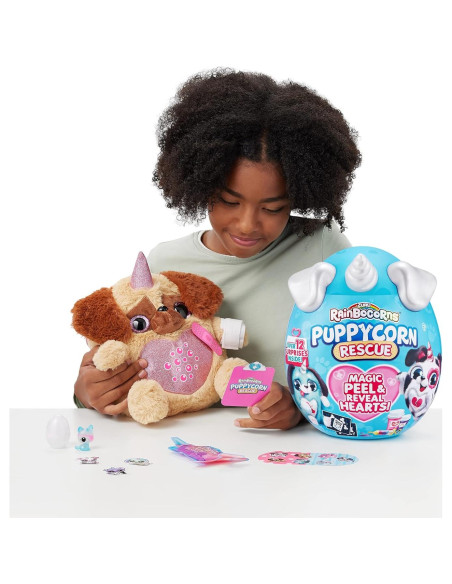 Rescate de Puppycorn ZURU - Peluche Coleccionable 23x20x28cm Rescate de Puppycorn ZURU - Peluche Coleccionable 23x20x28cm