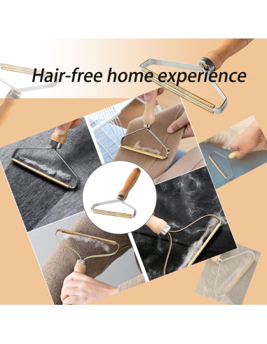 Quitapelos para Mascotas Aetomtins - 2 Piezas Ecológicas