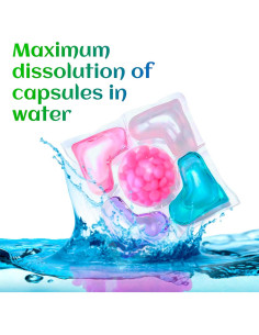 Cápsulas de Lavandería Eco Fresh 5-en-1 - 100 Unidades Aroma Floral 2