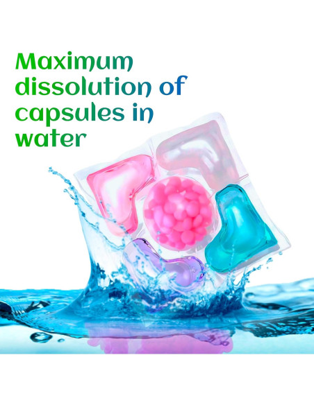 Cápsulas de Lavandería Eco Fresh 5-en-1 - 100 Unidades Aroma Floral