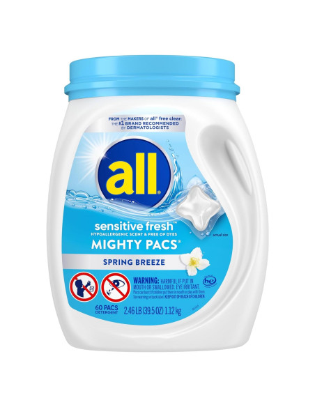 Detergente de Lavandería All Fresco Sensible 60 Dosis