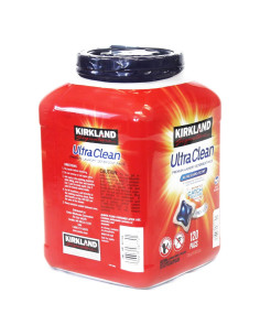 Detergente de Ropa Kirkland Signature Ultra Limpio 120 Paquetes