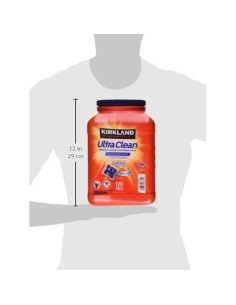 Detergente de Ropa Kirkland Signature Ultra Limpio 120 Paquetes 2