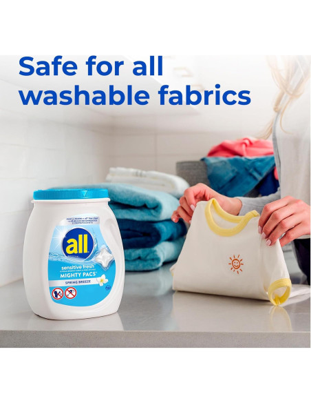 Detergente de Lavandería All Fresco Sensible 60 Dosis