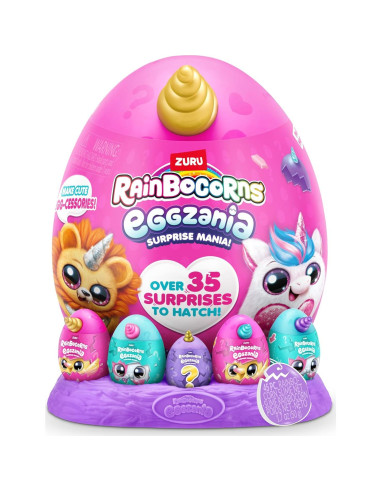 Sorpresa Rainbocorns Eggzania Mania ZURU - Peluche Coleccionable