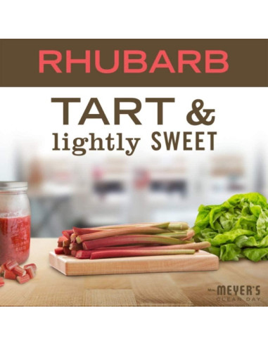 Jabón Líquido para Manos Mrs. Meyer's Ruibarbo 3 x 370 ml