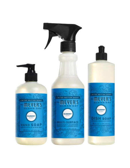Paquete de Jabones y Limpiadores Mrs. Meyer's Arándano 1 CT